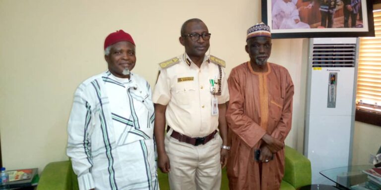 Audience with former Nigerian comptroller general of Immigration
